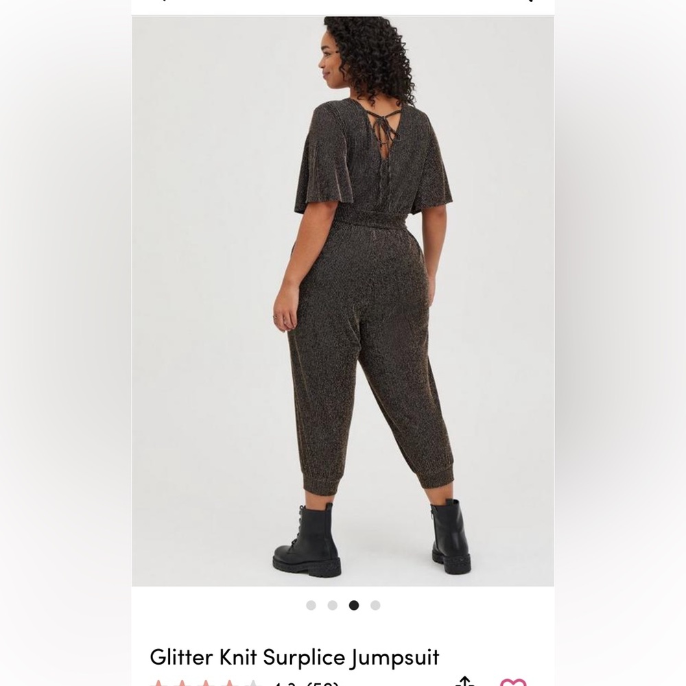 Elegant Black Jumpsuit - Picture 2 of 4